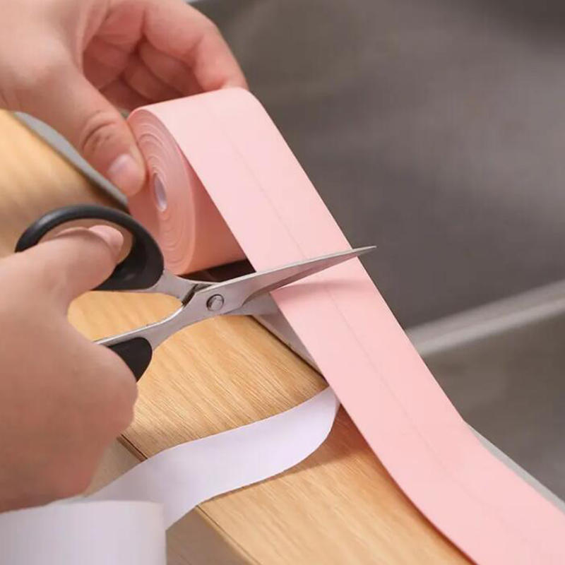 2pcs Multi-Purpose Waterproof Tape, Unscented, Durable PVC Material Self-Adhesive Sealant For Kitchen And Bathroom Use - Solves Various Problems