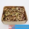 Multi-Color Zinc-Plated Spring Washer, Grade 4.8/8, 65 Manganese, Yellow Zinc, Open Flat Washer