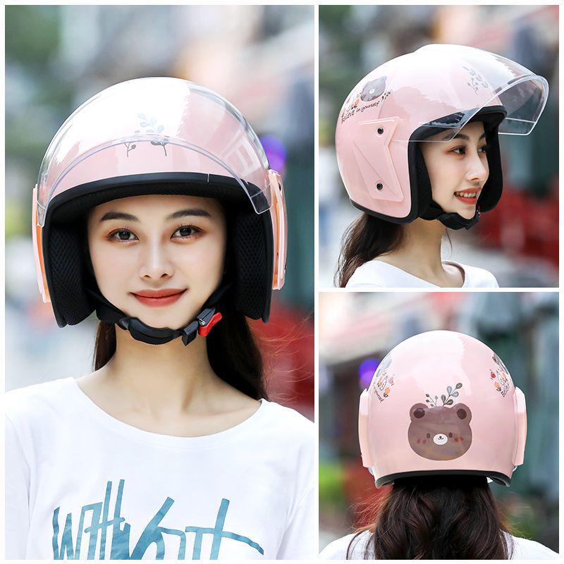 Women's Winter All-Season Half Helmet: Certified, Anti-Fog, Warm, and Safe