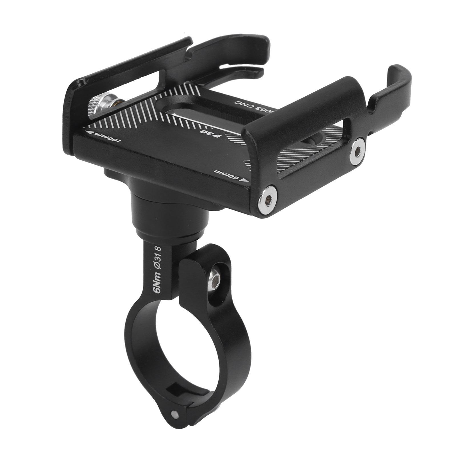 GUB P30 Aluminum Alloy Bike Mobile Phone Holder Adjustable Bicycle Cellphone Mount Bracket