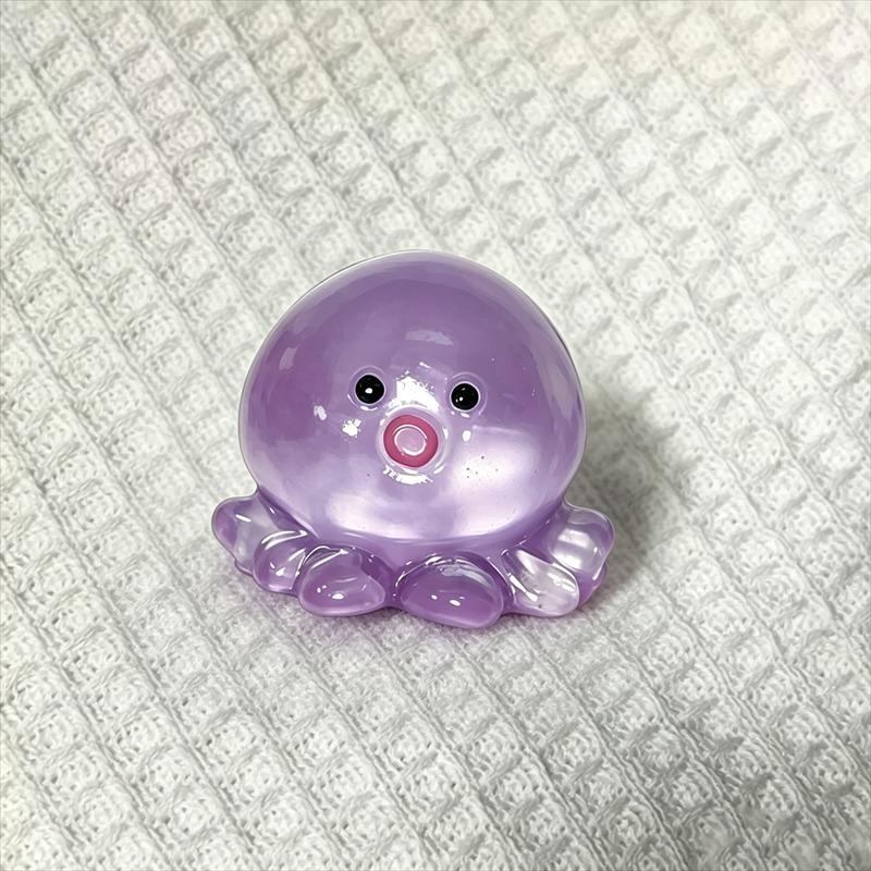 Taba Squishy Quallen Oktopus Spielzeug - Transparent Niedlich Sensorisches Fidget für Schreibtisch Fokus