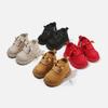 Winter Toddler Boots: Cotton Baby Walker & Martin Boots with Plush Lining