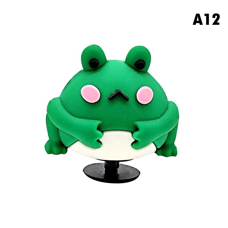 Cartoon Animal Rabbit Dinosaur Garden Shoes Flower Buckle Shoe Decoration Sandal Accessories Kids Gift