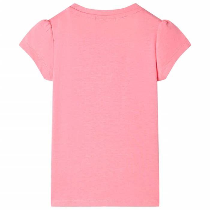 Neon Pink T-shirt for Children 92/104/116/128/140