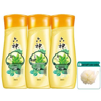 Liu Shen Mugwort Anti-Itch Shower Gel 3-Pack