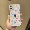 Cute Heart Daisy Clear Case for Samusng Galaxy S25 S24 Ultra S22 S23 S21 Plus FE S25Ultra 5G A55 A15 A16 A54 A35 A53 Soft Cover