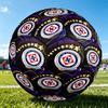 1 Stück Größe 5 Fußballverein Design Fußball - Anti-Rutsch Fußball für Outdoor-Sportaktivitäten, Langlebiger Ball für Spiel