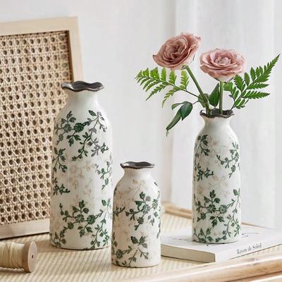 Risskeramik Blumenvase Hydrokultur-Vase Tischdekoration Blumendekoration Valentinstagsgeschenke Geburtstag Abschlussgeschenk