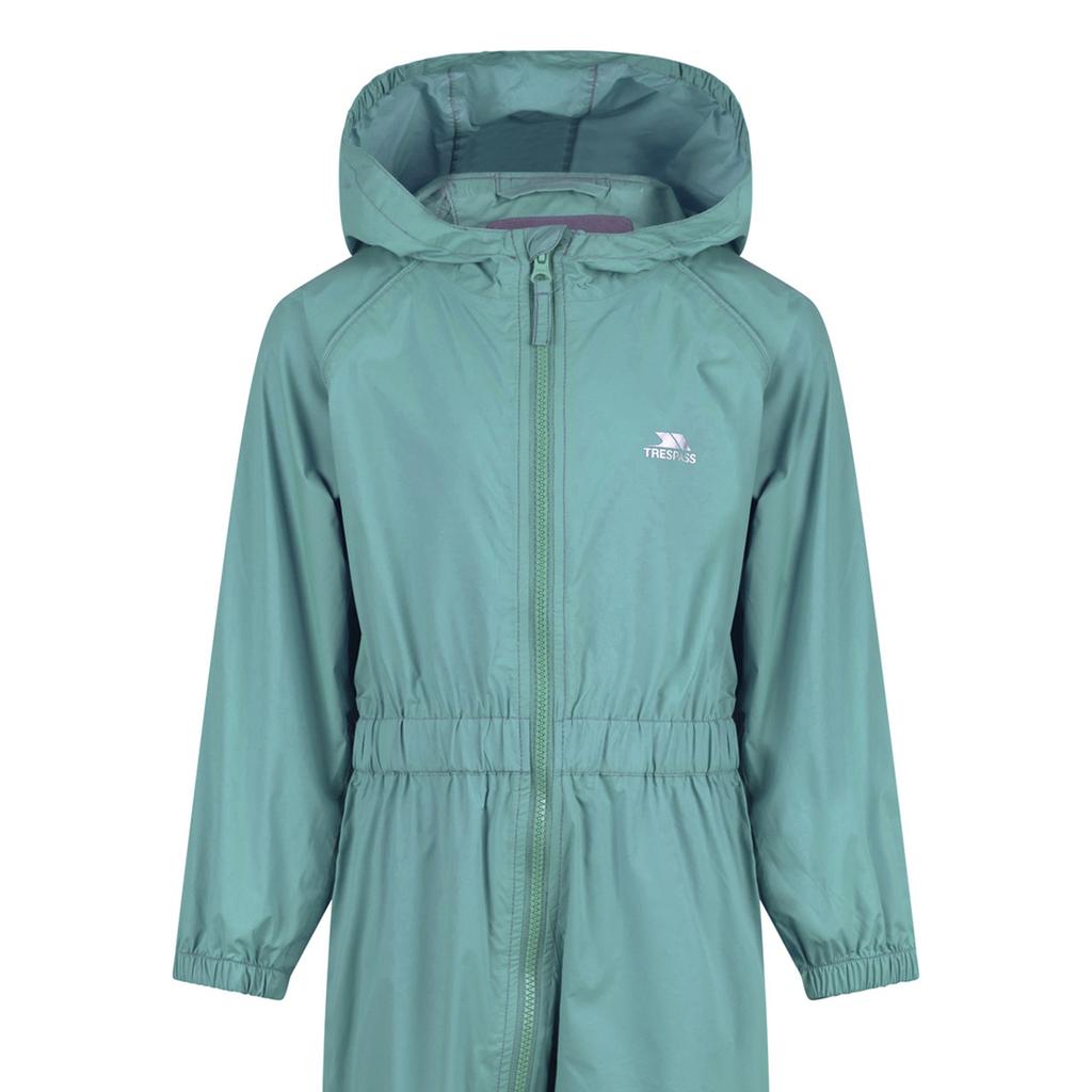 TRESPASS Babies Button Rain Suit