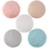 45cm Plush Seat Cushion Soft Imitation Rabbit Fur Thicken Keep Warm Round Seat Hip Protective Non-slip Living Room Chair