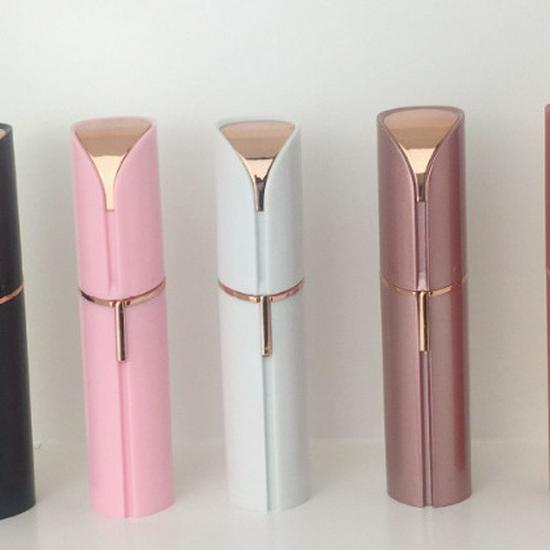 Compact Electric Eyebrow and Lipstick Shaver