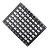 800x600x2mm Truck Bed Panel Fixed Base Stud L Rail Storage Panel Organizer Multi-function
