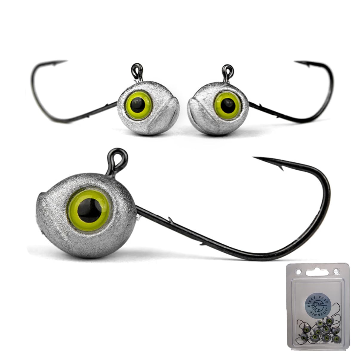 FINNECT Rockfish/Aji Jig Head for Sea Fishing Saltwater Ajing Mebaring 5g #1