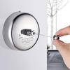 Invisible Stainless Steel Retractable Indoor Clothesline for Bathroom or Balcony