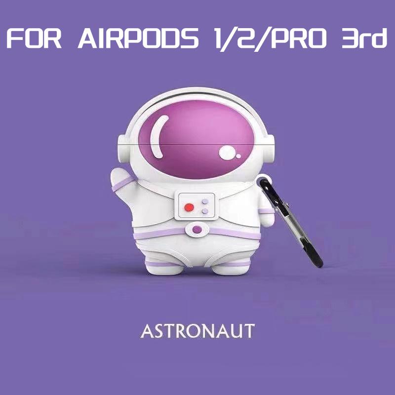 3D Kjeks Silikon Etui for AirPods 3 2021 3. Tegneserie Søtt Øretelefon Etui for AirPods Pro 3 2 1 Hodetelefon Ladeetui Deksel