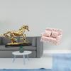 Sculpture Figurine Artwork Collectible Art Ornament Horse Statue for Desk Decoration Bookcase Living