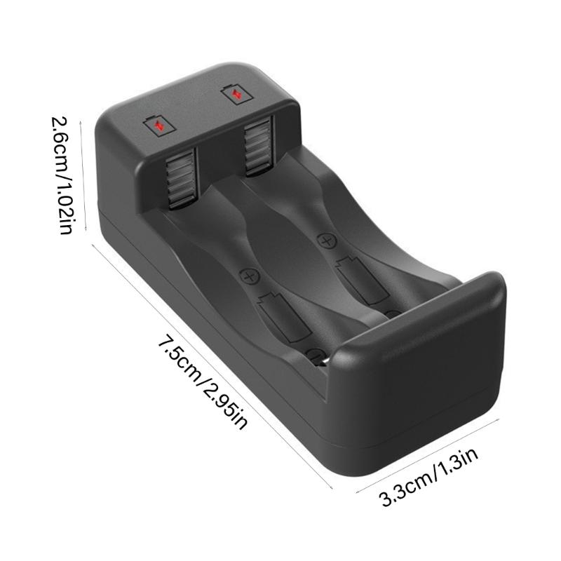 Fast Charging 1.5V Battery Charging Compatibles 2A 3A Batteries and Safety Controls