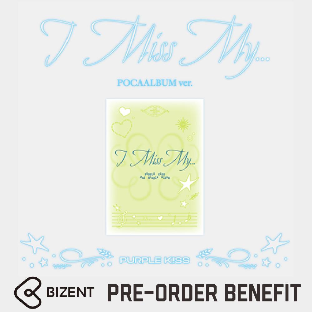 Pre-order PURPLE KISS 2nd Single Album I Miss My... POCAALBUM & bizent POB