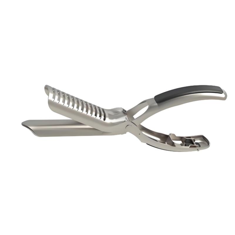 

Инструмент для удаления мембраны с ребер из нержавеющей стали, направляющая для обрезки и очистки ребер. Лучший инструмент для подготовки ребер к барбекю 1/2 шт. 1pc