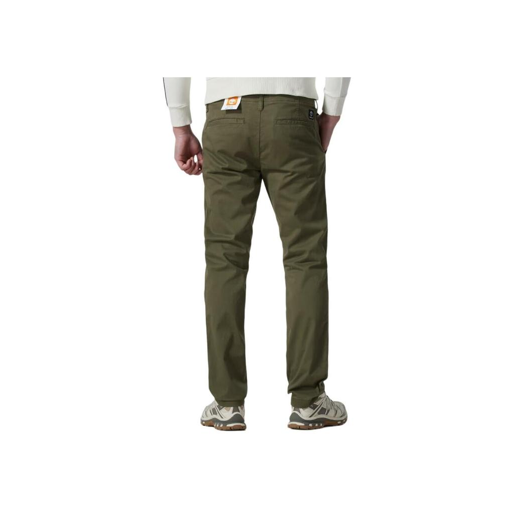 Timberland Fashion Comfortable Breathable Versatile Casual Pants Men bottoms Army-Green A6C1V-A58