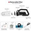 8000Pa 120W Wireless Handheld Vacuum Cleaner LED Dual-Charge Mode Wet Dry Cleaner for Home Office Cars