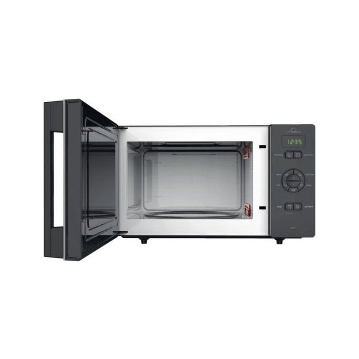 Four micro-ondes combiné Whirlpool Chefplus dessus - 25L - 800W - Fonction vapeur - Noir