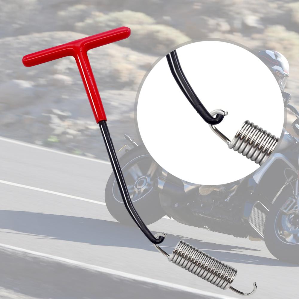 1 buc Motocicletă Mâner în Formă de T Cârlig Arc Exapament Cârlig Tragător Arc Țeavă de Eșapament Cârlige Instalator Îndepărtare Arcuri Accesorii Reparare