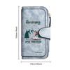 Adventure Themed Long Wallet Multi Slot Purse Stylish Portable Card Holder 