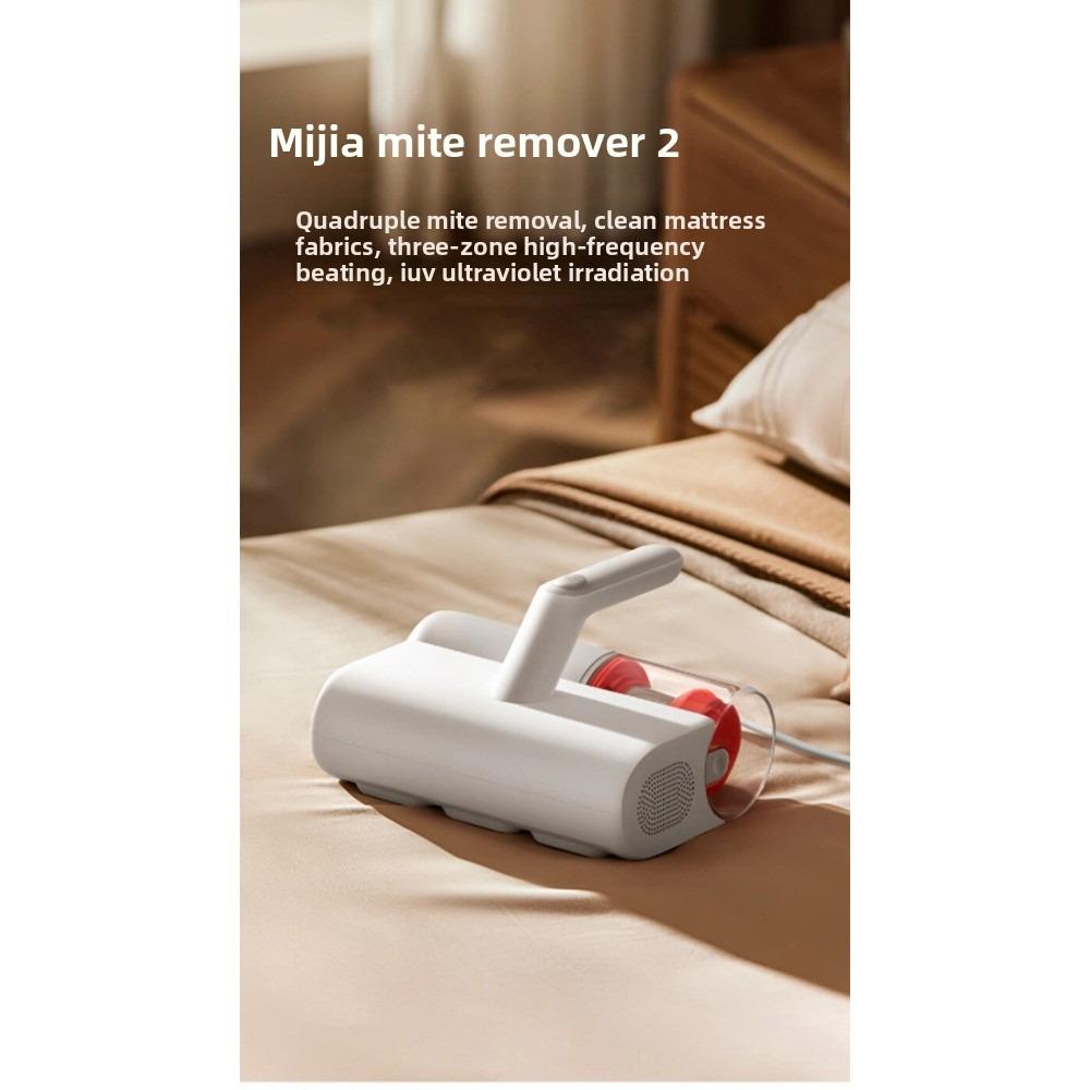 Xiaomi Mijia Mite Remover 2, 12000Pa High Suction Bed Vacuum Cleaner, UV Sterilization Handheld Dust Mite Vacuum for Home Mattress белый