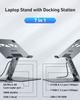 BENFEI Laptop Stand USB-C 7-in-1 Docking Station, HDMI 4K@60Hz, SD X 1, Micro SD X 1, 100W Power Delivery, 10Gbps, USB-C 3.2 X 1, USB-A 3.2 X 2, Compa