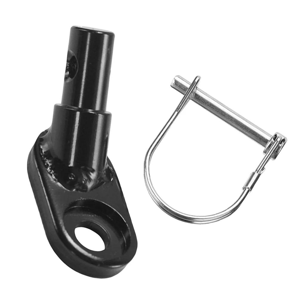 2pcs Bike Trailer Hitch Coupler Durable Steel Nylon Strap Easy Install Universal Bikes Electric Bikes Compatibility Practical