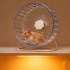 Hamster Transparent Running Wheel Toy For Hamster Quiet Running Exercise Toy Easy To Disassemble And Clean Pets Accessories