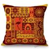 Geometric Africa Ethnic Design Pattern African Mask Traditional Wild Animals Design Sofa Pillow Case Cotton Linen Cushion Cover