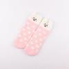 Winter Explosion Coral Fleece Women'S Socks Three-Dimensional Cartoon Terry Socks, Thickened Christmas Socks, Japanese Floor Socks