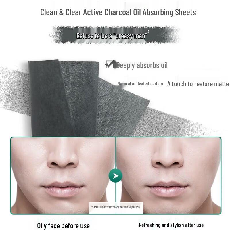 Mentholatum Acnes Active Charcoal Blotting Paper
