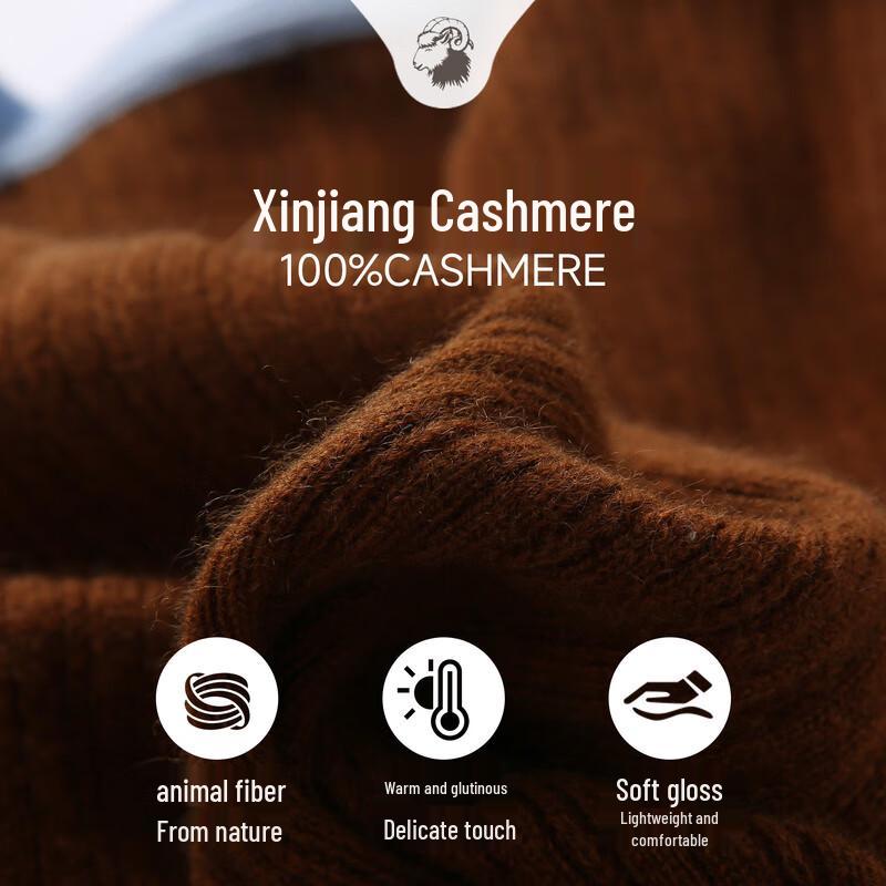 Zhaojun Women's Colorblock Cashmere V-Neck Cardigan