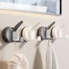 Miling Drill-Free Suction Cup Hooks (4-Pack)