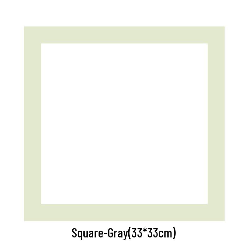 Children's Art Craft Cardstock: 20 Sheets of Colored, Thick, Square Paper with Round Borders