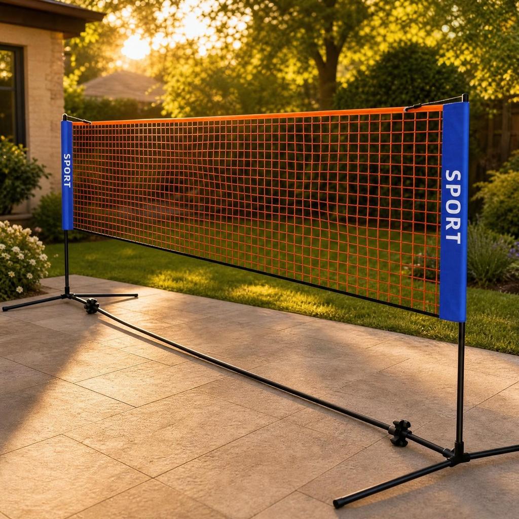 Portable Net System Lightweight for Casual Training