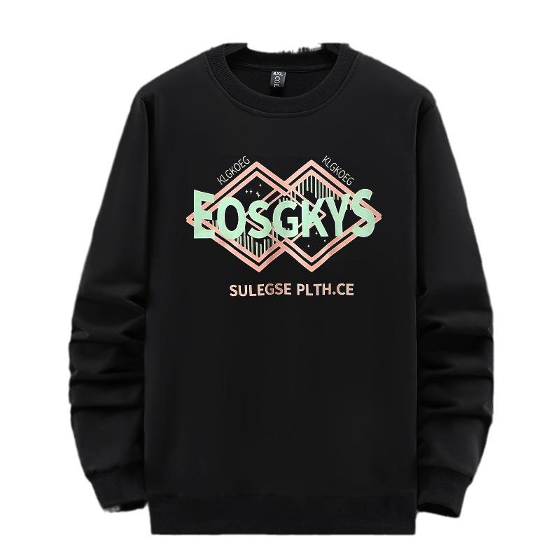 Herren-Sweatshirt in Übergröße, lockeres Rundhals-T-Shirt mit Kapuze und langen Ärmeln, 4XL-11XL