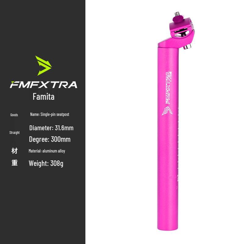 Aluminum Alloy Mountain Bike Seatpost - Sizes: 25.4mm, 27.2mm, 28.6mm, 31.6mm