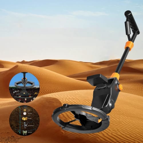 TAMOSH 1008A Underground Metal Detector for Gold and Silver Jewelry, Waterproof Treasure Finder, Kids Metal Detector