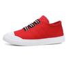 Fashion Canvas Sneakers Summer Korean Style Round Toe Slip-on Men's Casual Shoes Low Price Breathable Trends 2025 Non-leather Male Shoe