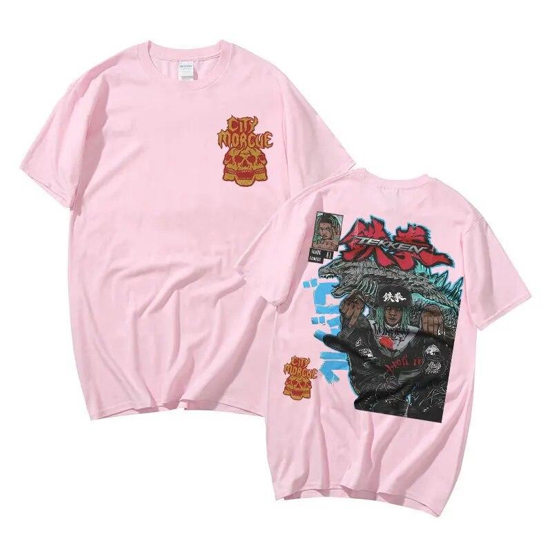 Premium Rapper City Morgue Zillakami Graphic Print Tshirt Male Vintage T-shirts High Quality Unisex Women Oversized Hip Hop T Shirt