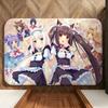 Game N-Nekopara Floor Mat Soft Flannel Entrance Door Mat Non Slip Absorbent Bathroom Bedroom Floor Rug