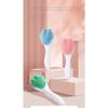 1PC face wash brush Internet celebrity soft hair deep brush silicone manual cat claw cleansing brush long handle artifact dirt face cleansing female