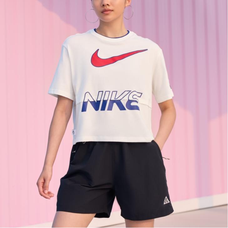 Nike Sportswear T Shirt Women's Sail White HF6291-133