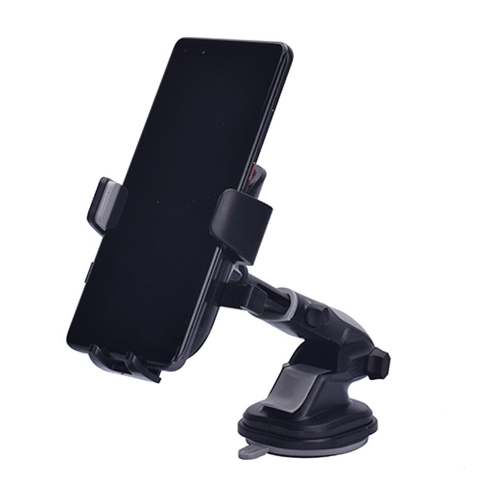 Car Dashboard Windshield Telescopic Long Arm Mobile Phone Holder Rotatable Suction Cup Bracket