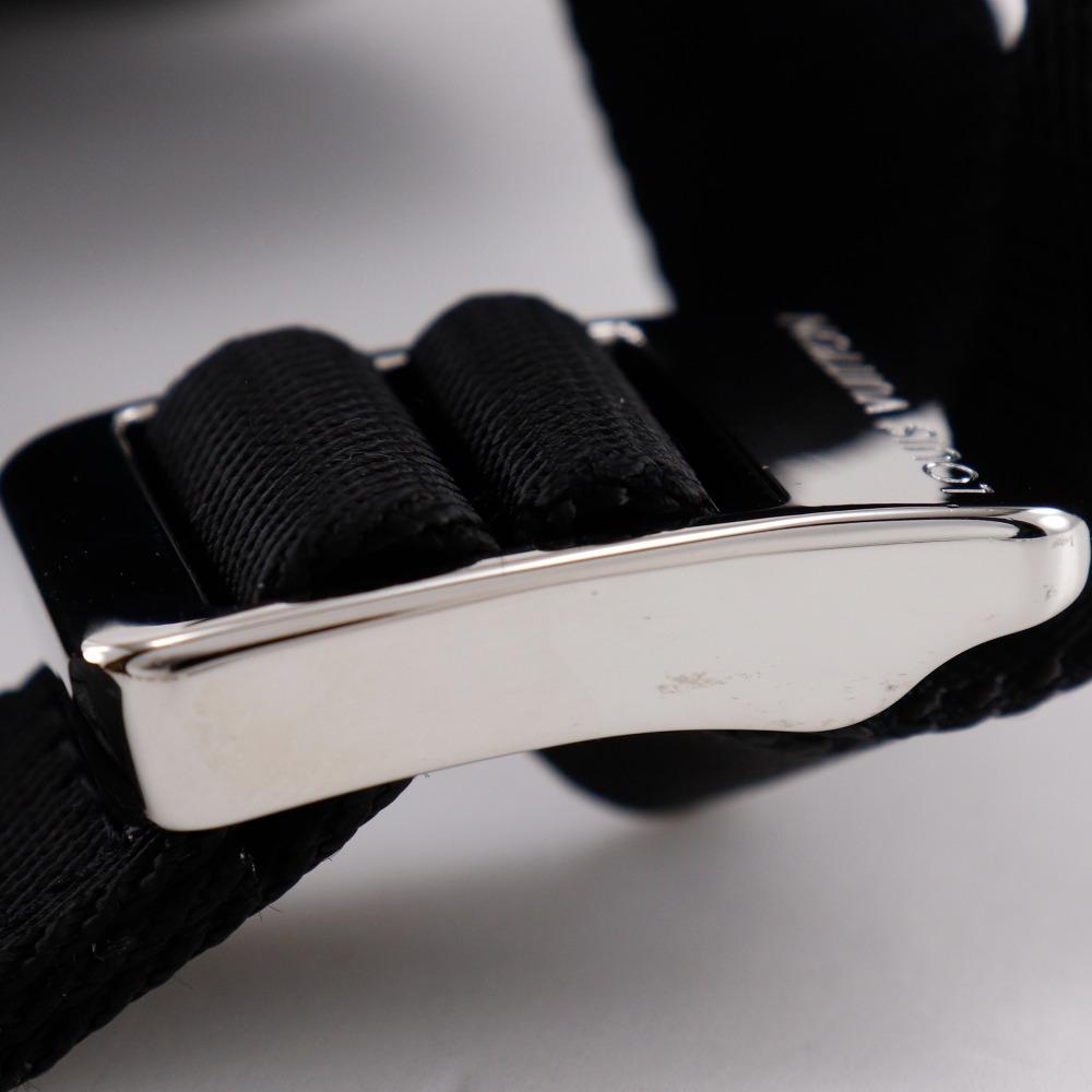 Louis Vuitton Taigalama Shoulder Bag M30746 Messenger Bag Black Taiga/Monogram Eclipse Canvas Mens Used