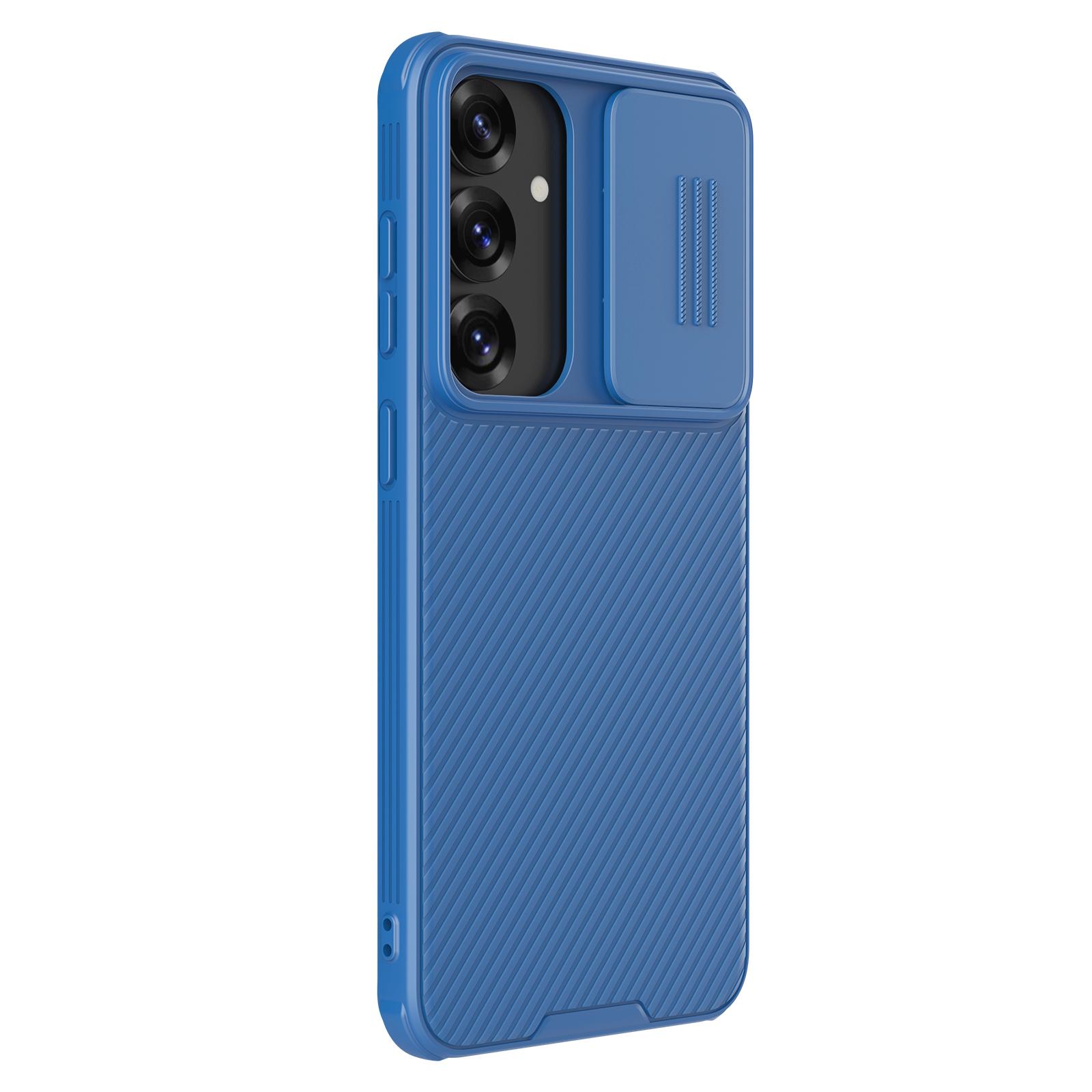 

NILLKIN Camshield Pro Series for Samsung Galaxy S25 Case PC+TPU Slide Camera Lid Phone Cover Blue